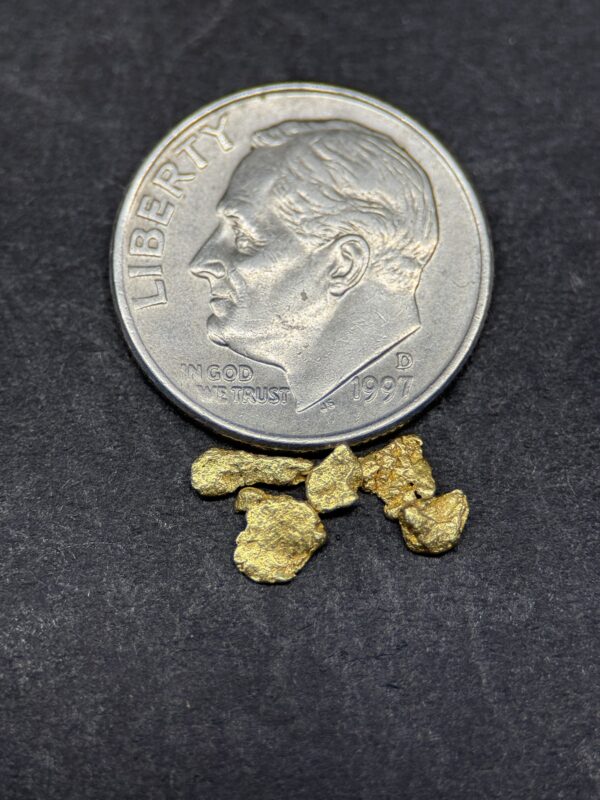 ALASKAN GOLD NUGGET| Natural Gold Nugget| Authentic Alaska Natural Gold Nugget| 0.368 Grams Of Pure Raw Gold| Rare Collector's Piece Or Gift - Image 3