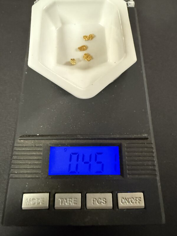 ALASKAN GOLD NUGGET| Natural Gold Nugget| Authentic Alaska Natural Gold Nugget| 0.451 Grams Of Pure Raw Gold| Rare Collector's Piece Or Gift - Image 4