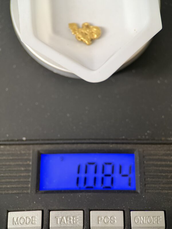 ALASKAN GOLD NUGGET| Natural Gold Nugget| Authentic Alaska Natural Gold Nugget| 1.084 Grams Of Pure Raw Gold| Rare Collector's Piece Or Gift - Image 2