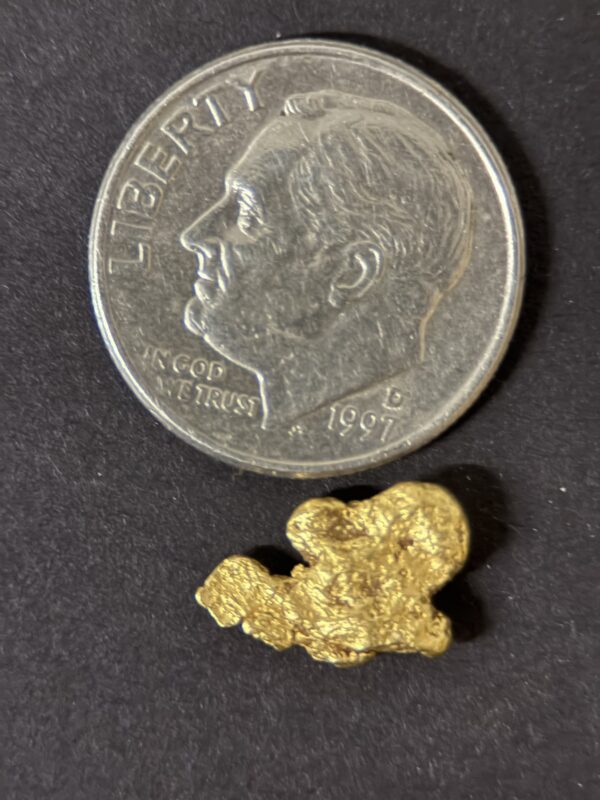 ALASKAN GOLD NUGGET| Natural Gold Nugget| Authentic Alaska Natural Gold Nugget| 1.084 Grams Of Pure Raw Gold| Rare Collector's Piece Or Gift - Image 4