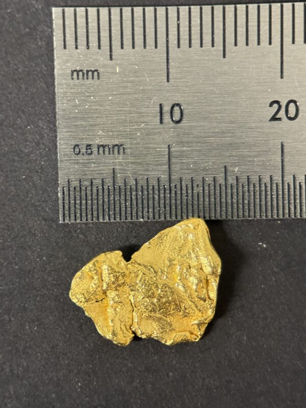 ALASKAN GOLD NUGGET| Natural Gold Nugget| Authentic Alaska Natural Gold Nugget| 0.951 Grams Of Pure Raw Gold| Rare Collector's Piece Or Gift - Image 5