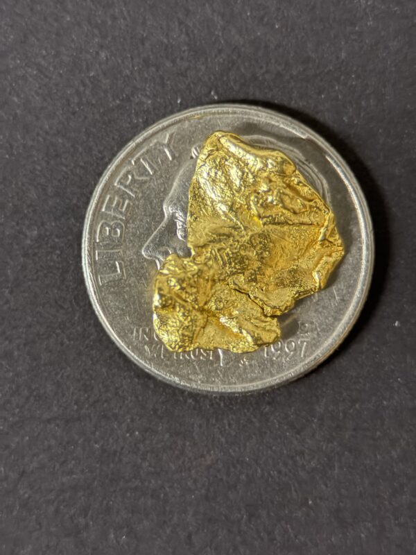 ALASKAN GOLD NUGGET| Natural Gold Nugget| Authentic Alaska Natural Gold Nugget| 0.951 Grams Of Pure Raw Gold| Rare Collector's Piece Or Gift - Image 3