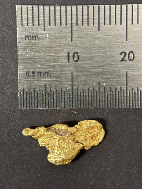 ALASKAN GOLD NUGGET| Natural Gold Nugget| Authentic Alaska Natural Gold Nugget| 0.939 Grams Of Pure Raw Gold| Rare Collector's Piece Or Gift - Image 5