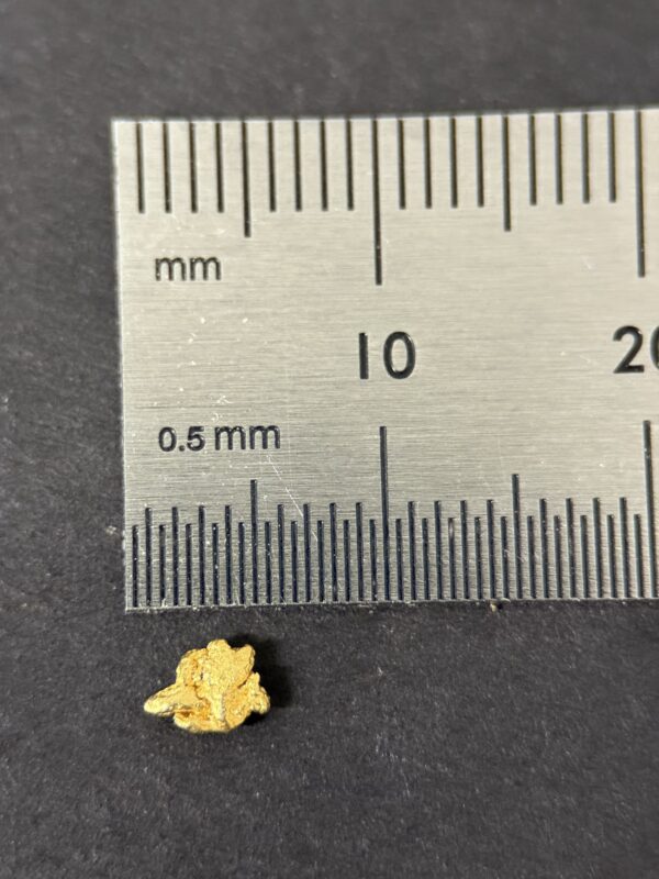 ALASKAN GOLD NUGGET| Natural Gold Nugget| Authentic Alaska Natural Gold Nugget| 0.111 Grams Of Pure Raw Gold| Rare Collector's Piece Or Gift - Image 5